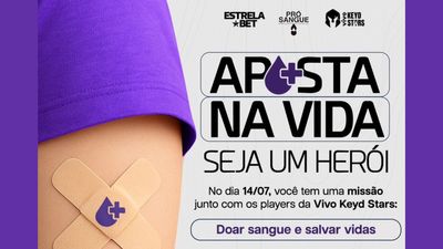 Vivo Keyd Stars and EstrelaBet join forces for blood donation drive