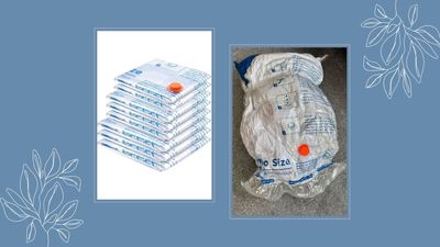 These vacuum-sealed bags have transformed my storage, and you can currently get 8 for under £12