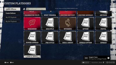 How to use custom playbooks in Dynasty in College Football 26