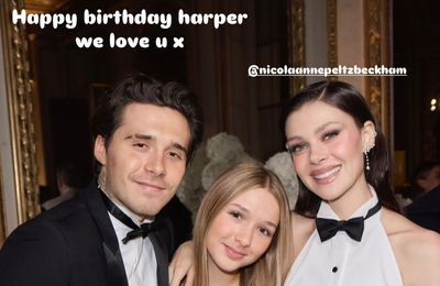 Brooklyn Beckham shares birthday post for sister Harper Beckham