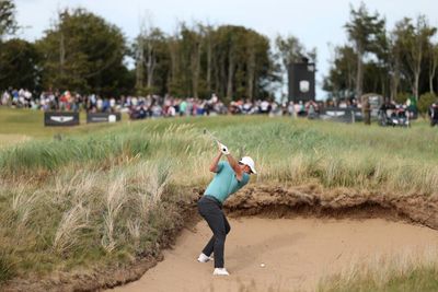 Rory McIlroy finds his mojo getting out of bunker trouble on day one at Scottish Open