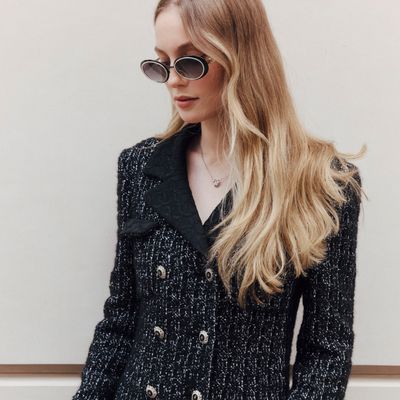 Get ready with Hannah Dodd: Soft glam beauty teamed with classic Chanel