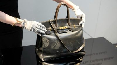 Jane Birkin’s original Hermès bag sells for €8 million at auction in Paris