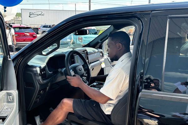 Deacon hailed as a hero after helping thwart Michigan church shooting gets a new pickup truck