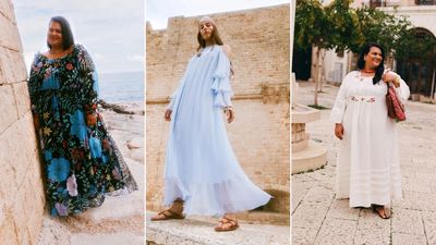 Rixo's size-inclusive collection with Billie Bhatia has us dreaming of Ibiza - don't miss the periwinkle blue dress everyone wants