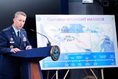 Israel says Iran could reach enriched uranium at a nuclear site hit by US
