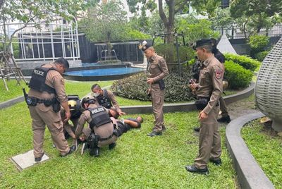 Man grabs gun, shoots two policemen