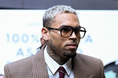 Chris Brown arrives at court over alleged ‘bottle attack’ charge