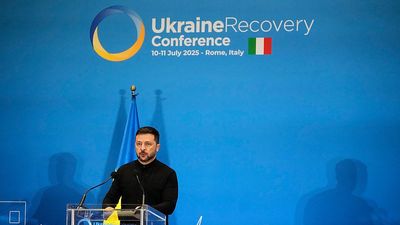 'We need finances' and drones, Zelenskyy tells European allies at Rome conference