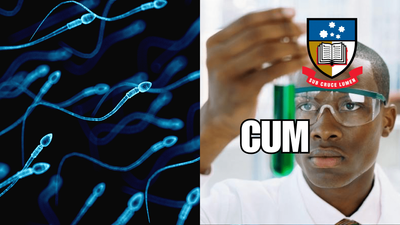 ‘Untapped Potential Of Sperm’: Adelaide Uni Wants To Test Your Spunk… For Science