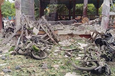 At least 23 killed in airstrike on Buddhist monastery in Myanmar