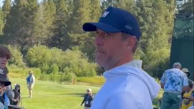 Aaron Rodgers Confronts ‘Autograph Hound’ at Celebrity Golf Tournament