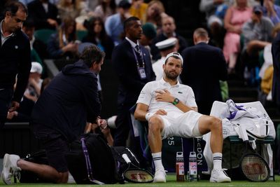 Grigor Dimitrov provides injury update from hospital after Wimbledon heartbreak