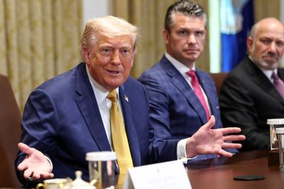 Trump calls Hegseth ‘Secretary of War’ while praising him for ‘great’ Fox News appearance that didn’t happen