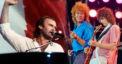 “Now I’m caught up in the ceaselessly toxic, dysfunctional web of Led Zeppelin interpersonal relationships”: How Phil Collins’ globe-spanning Live Aid journey led to one of the most disastrous reunions ever