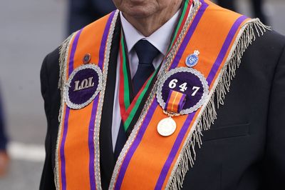 Tens of thousands take to streets for annual July 12 Orange Order parades