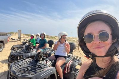Traveller urges others to take precautions on excursions after quad bike crash