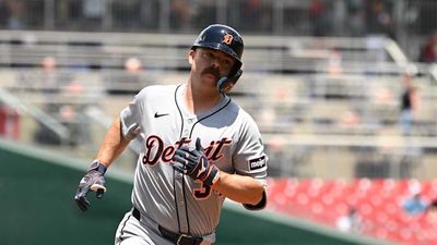 Tigers Catcher Comically Asks Umpire to Check Glove After Pitching in Blowout