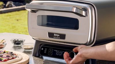 Every Saturday night, I make pizza for my whole family in just 3 minutes, thanks to the Ninja Artisan Outdoor Pizza Oven – and it’s now at its lowest price yet