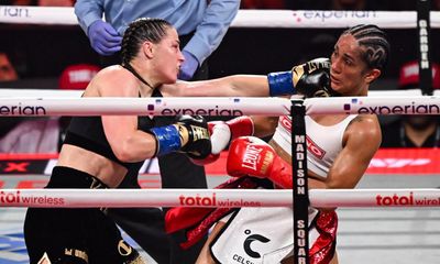 Taylor outpoints Serrano to cap classic trilogy on historic all-women’s card