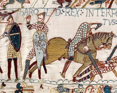 ‘History’s most devastating document of war’: the simple yet graphic details of the Bayeux tapestry