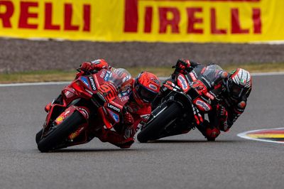 MotoGP German GP: Marc Marquez snatches sprint glory from Marco Bezzecchi