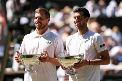 Brits Julian Cash and Lloyd Glasspool clinch historic Wimbledon men’s doubles title