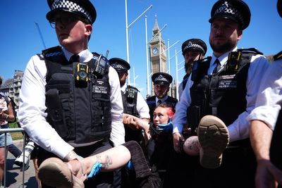 More than 50 people arrested at protests supporting banned Palestine Action