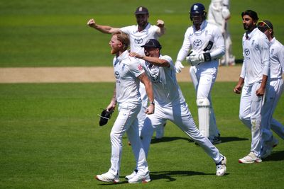 Ben Stokes claims vital run out at Lord’s as England toil in third Test