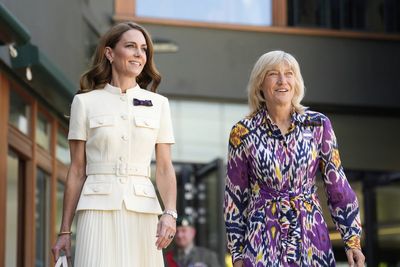 The Princess of Wales spotted at Wimbledon