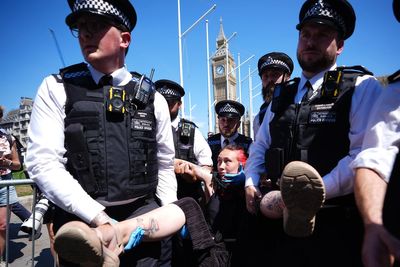 More than 70 people arrested at protests supporting banned Palestine Action