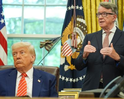 Trump’s 10% tariff on most UK goods ‘here to stay’, says Lord Mandelson