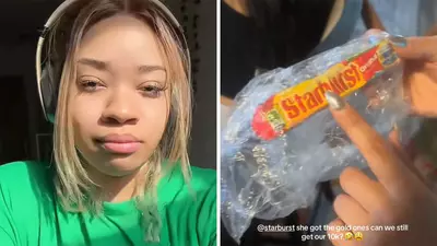 ‘Put it on eBay’: Connecticut woman tries to collect $10K reward after finding gold Starburst. Then the company responds