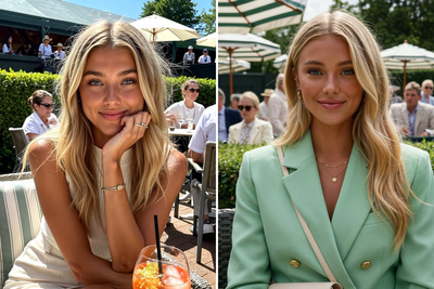 Meet the Instagram influencer at Wimbledon who posts fashion content. She’s entirely AI-generated