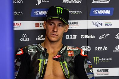 Quartararo admits "it's getting a little tense" at Yamaha over recent V4 comments