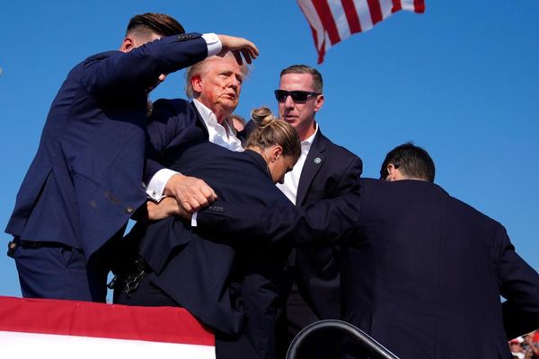 Blood and bravado: the Trump shooting upended an election and shook the US