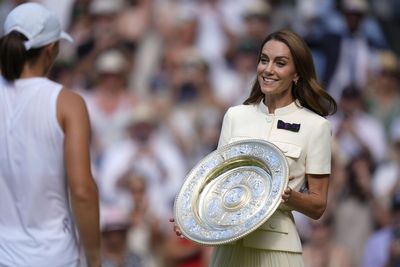Kate to be joined by Prince William for Wimbledon men’s final