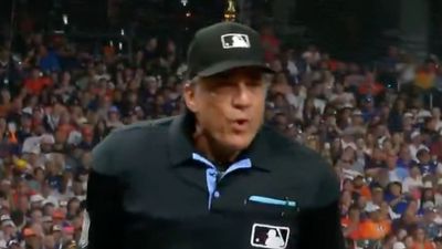 Mics Perfectly Caught MLB Umpire Yelling Seven-Word Retort at Astros Dugout