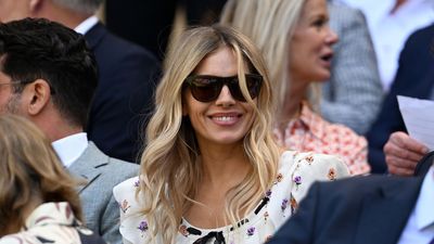 Sienna Miller serves vintage charm in rose-printed mini dress at Wimbledon by one of Kate Middleton's go-to brands
