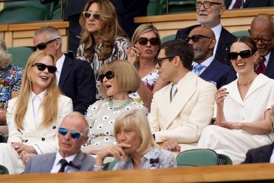 Keira Knightley, Nicole Kidman and Anna Wintour in royal box for Wimbledon final