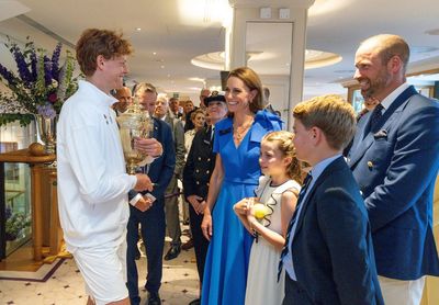 Prince and Princess of Wales treat George and Charlotte to Wimbledon final