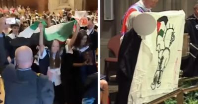 Edinburgh University responds as students stage graduation walk out over Israel links
