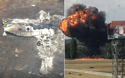 London Southend Airport plane crash: Four foreign nationals dead as aircraft 'corkscrewed' into ground moments after take-off