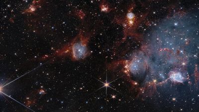 James Webb and Hubble telescopes join forces to explore a cosmic nursery: Space photo of the week