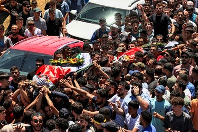 Anger In West Bank Village At Funeral Of Two Young Men