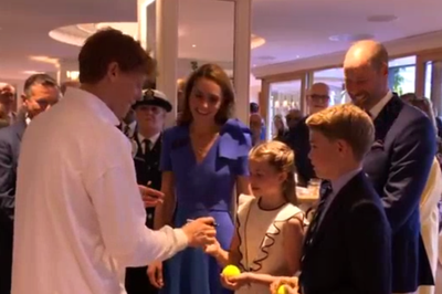 Jannik Sinner gifts Princess Charlotte and Prince George signed ball after Wimbledon win