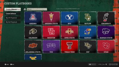College Football 26 best playbooks for offense and defense