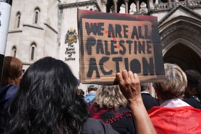 Palestine Action protesters arrested in Cardiff released on bail