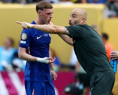 ‘Great feeling’: Palmer hails Maresca after Chelsea glory but Trump booed at final