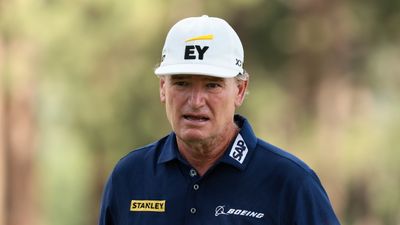 Ernie Els Withdraws From The Open Championship At Royal Portrush